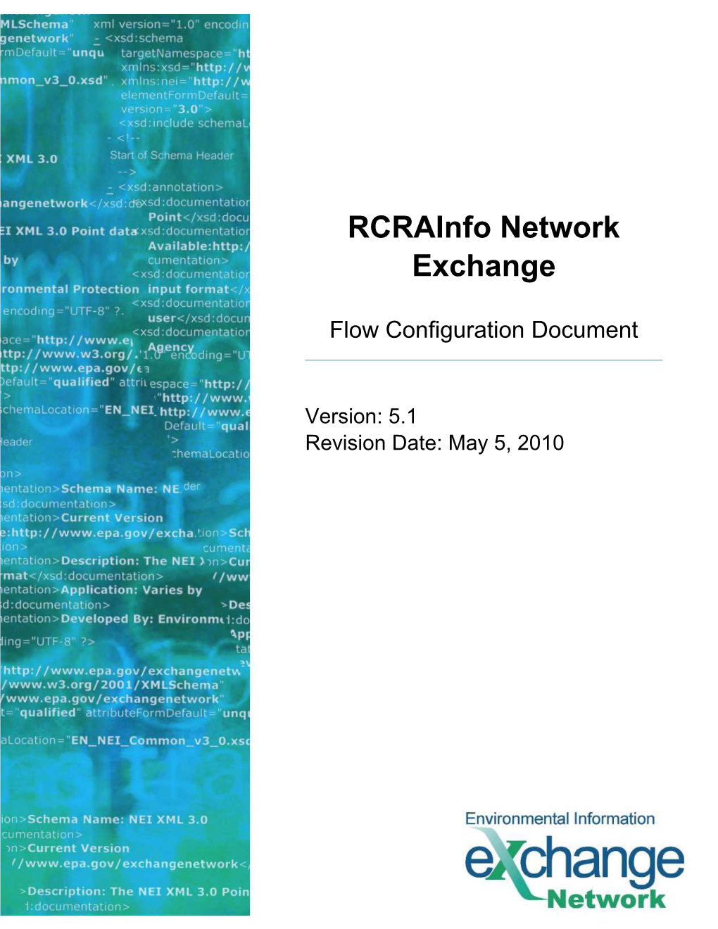 Rcrainfo Flow Configuration Document