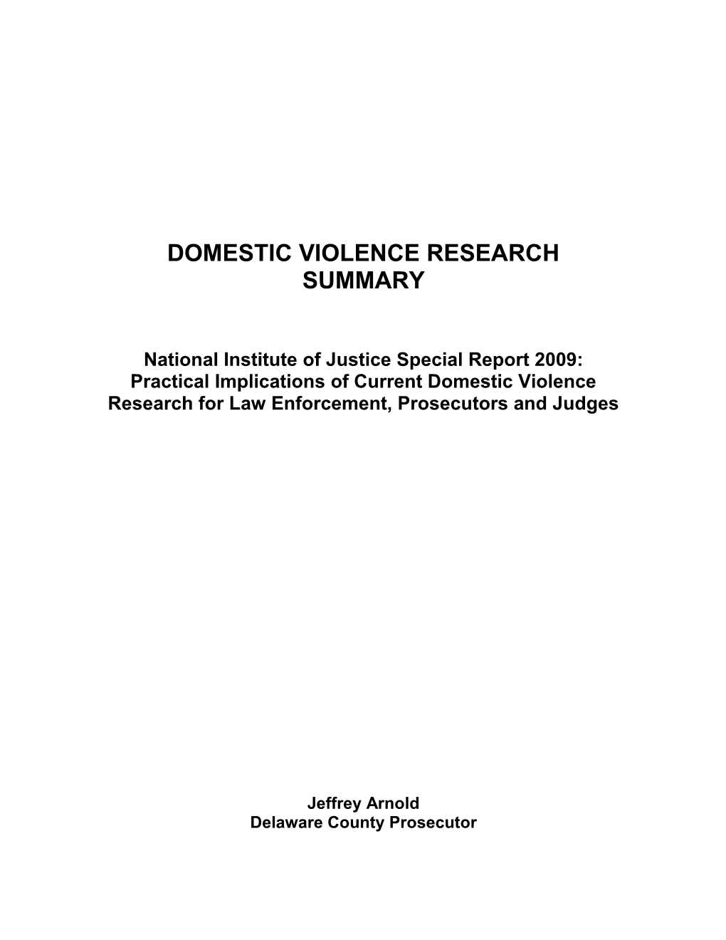 Delaware County Domestic Violence Committee