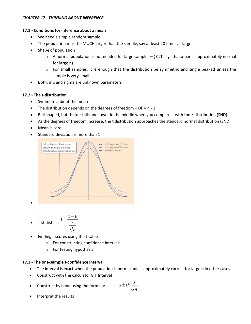 Chapter 17 Thinking About Inference