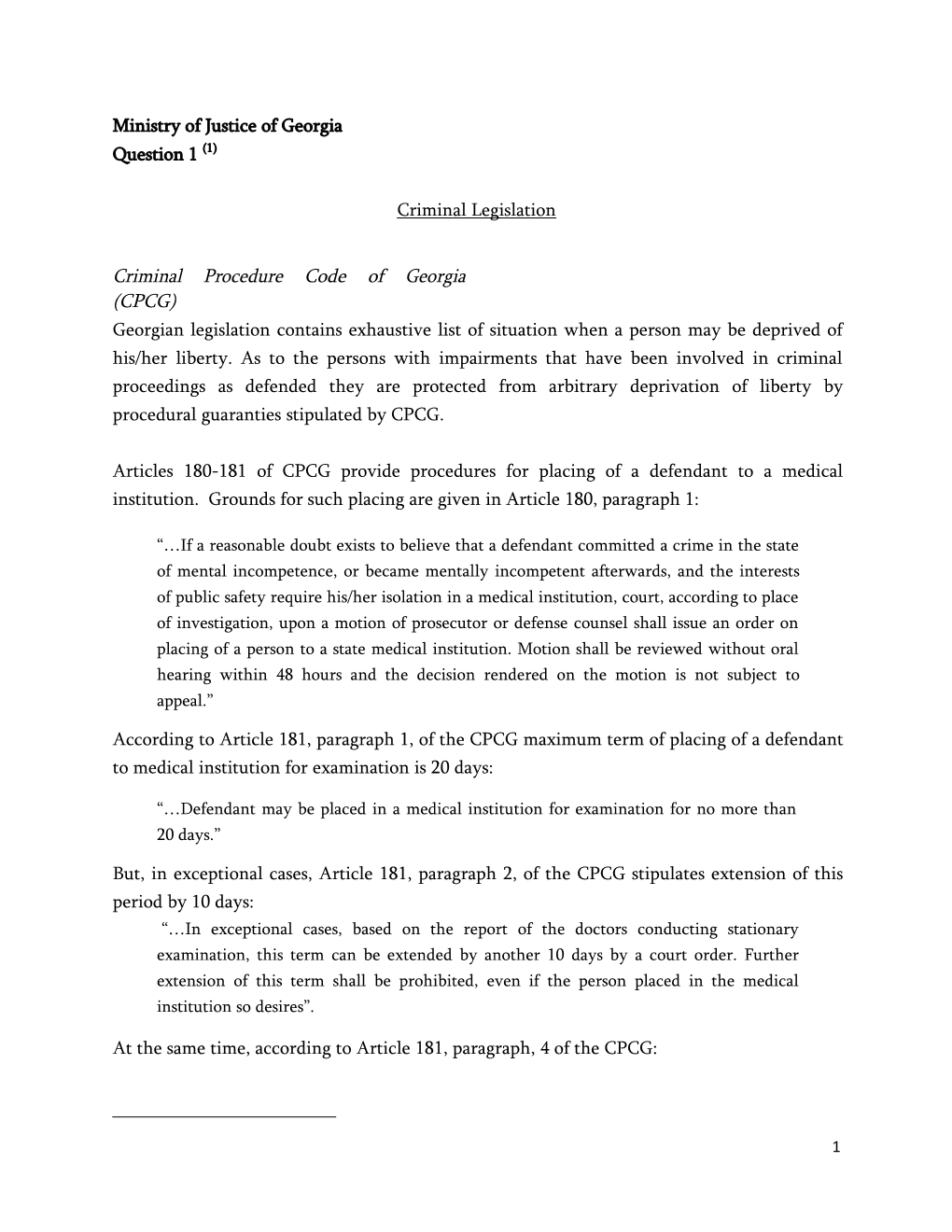 Criminalprocedurecodeofgeorgia(CPCG)