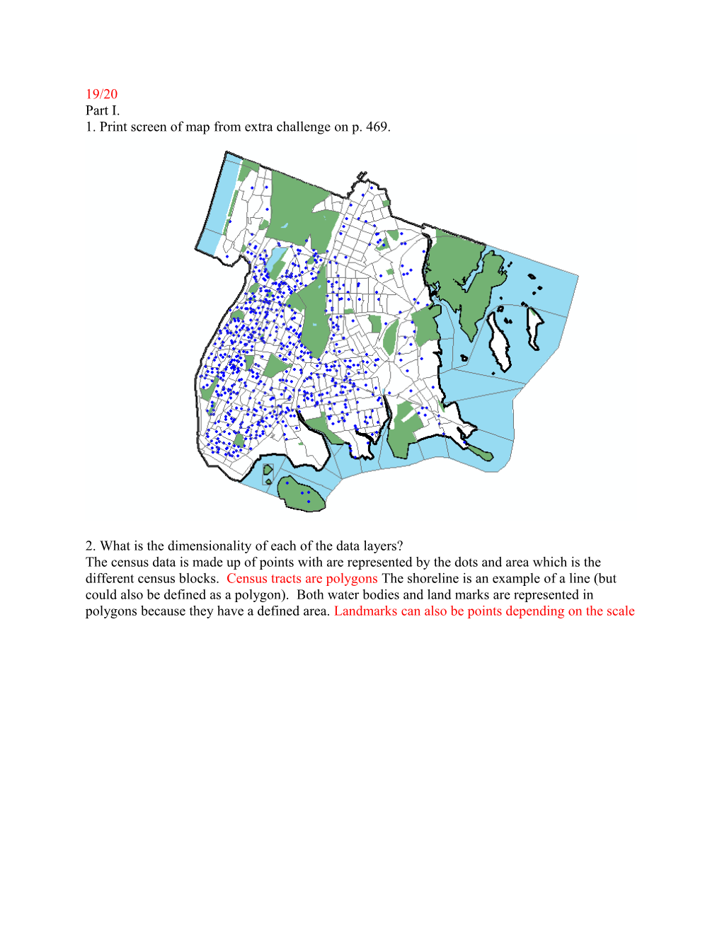 1. Print Screen of Map from Extra Challenge on P. 469