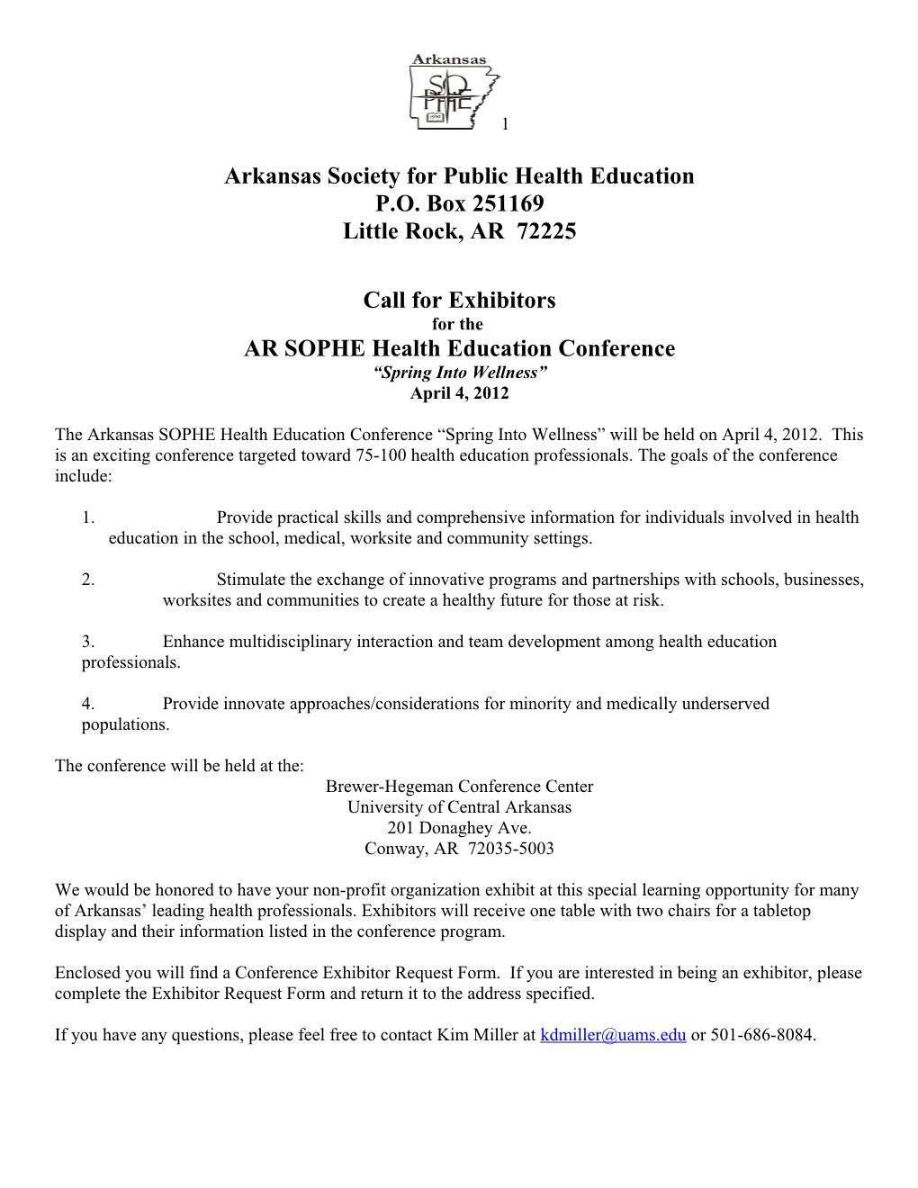 Arkansas Society for Public Health Education