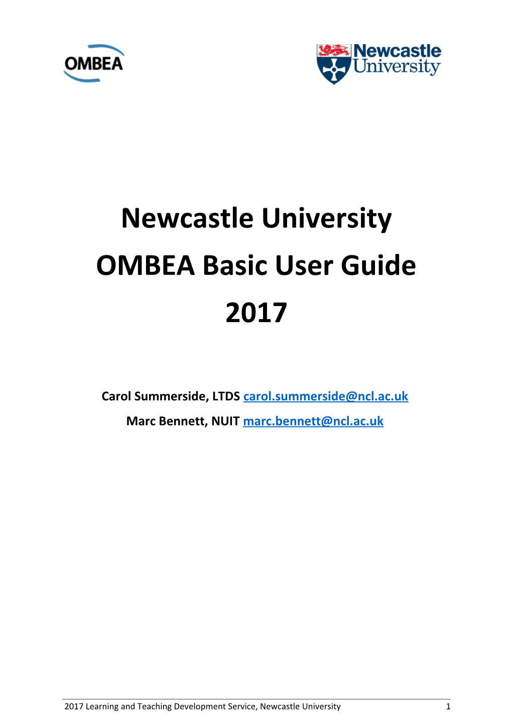 OMBEA Basic User Guide