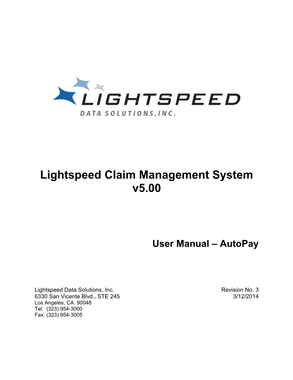 LCMS User Manual