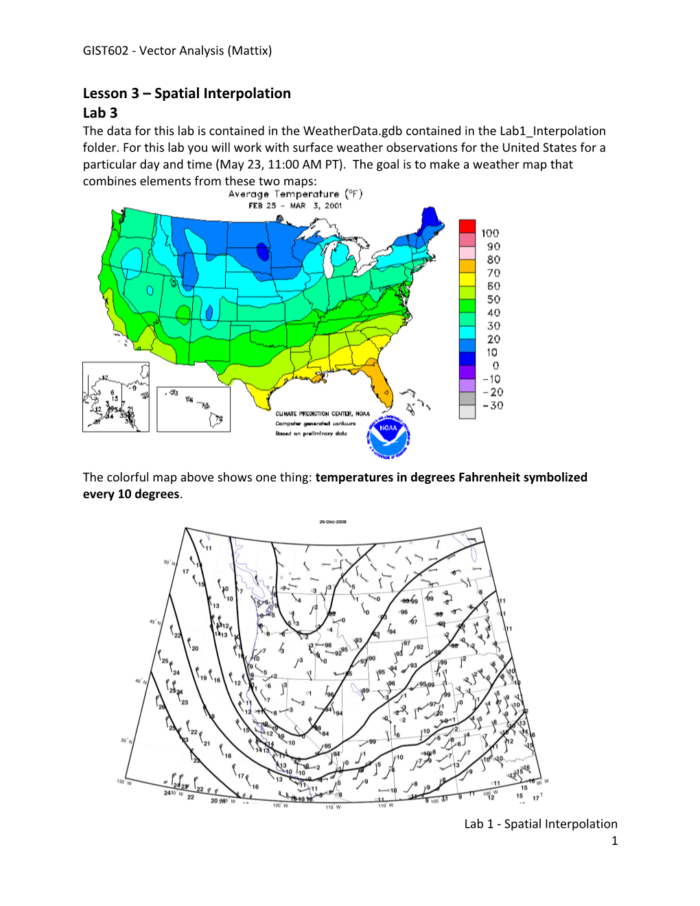 Lesson 3 Spatial Interpolation