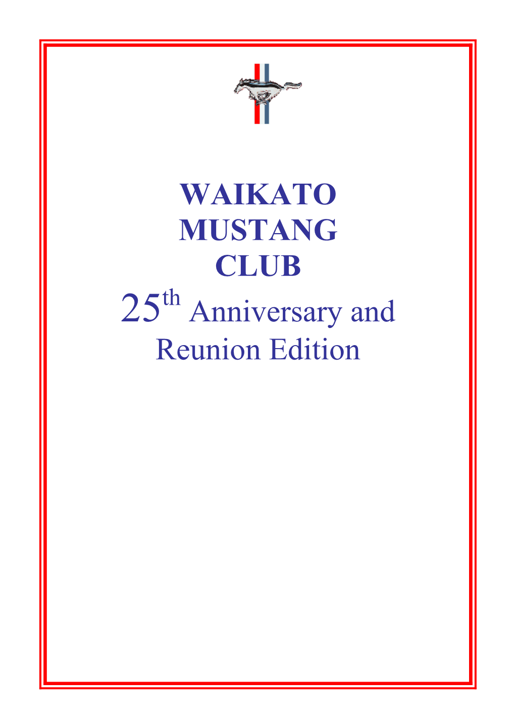 The Waikato Mustang Club