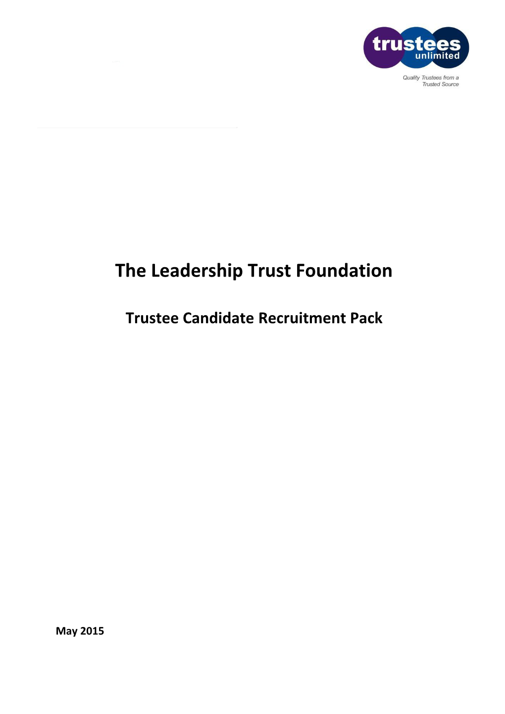 The Leadership Trust Foundation