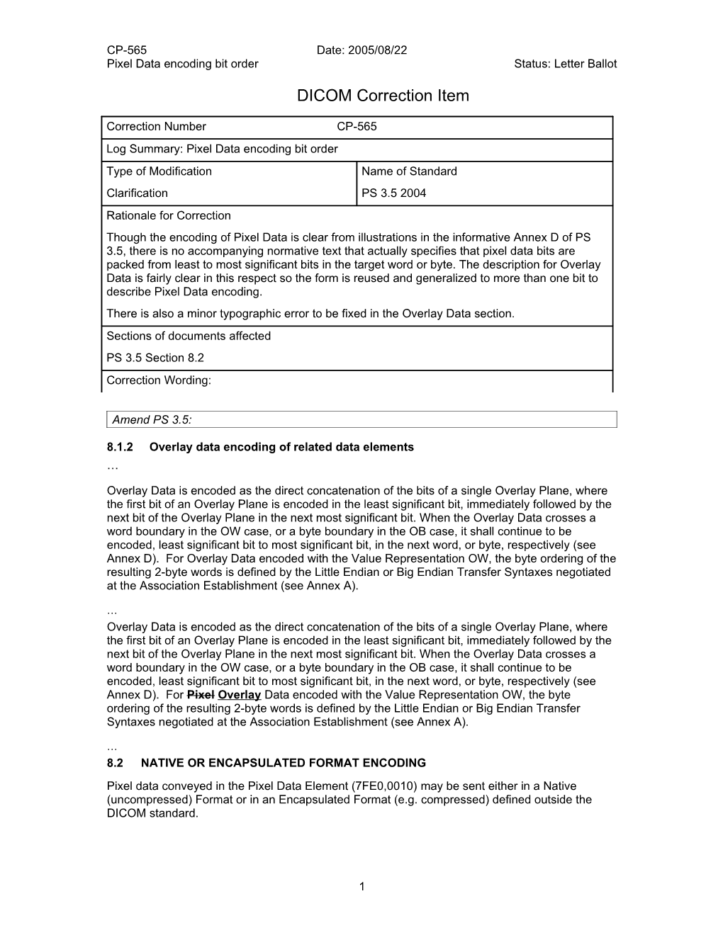 Correct Context Group Number for CID 220