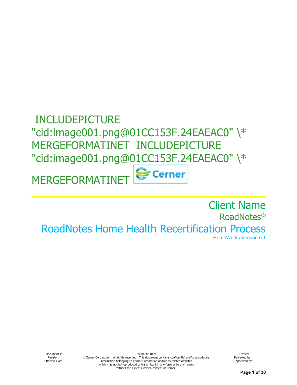 Roadnotes Home Health Recertification Process