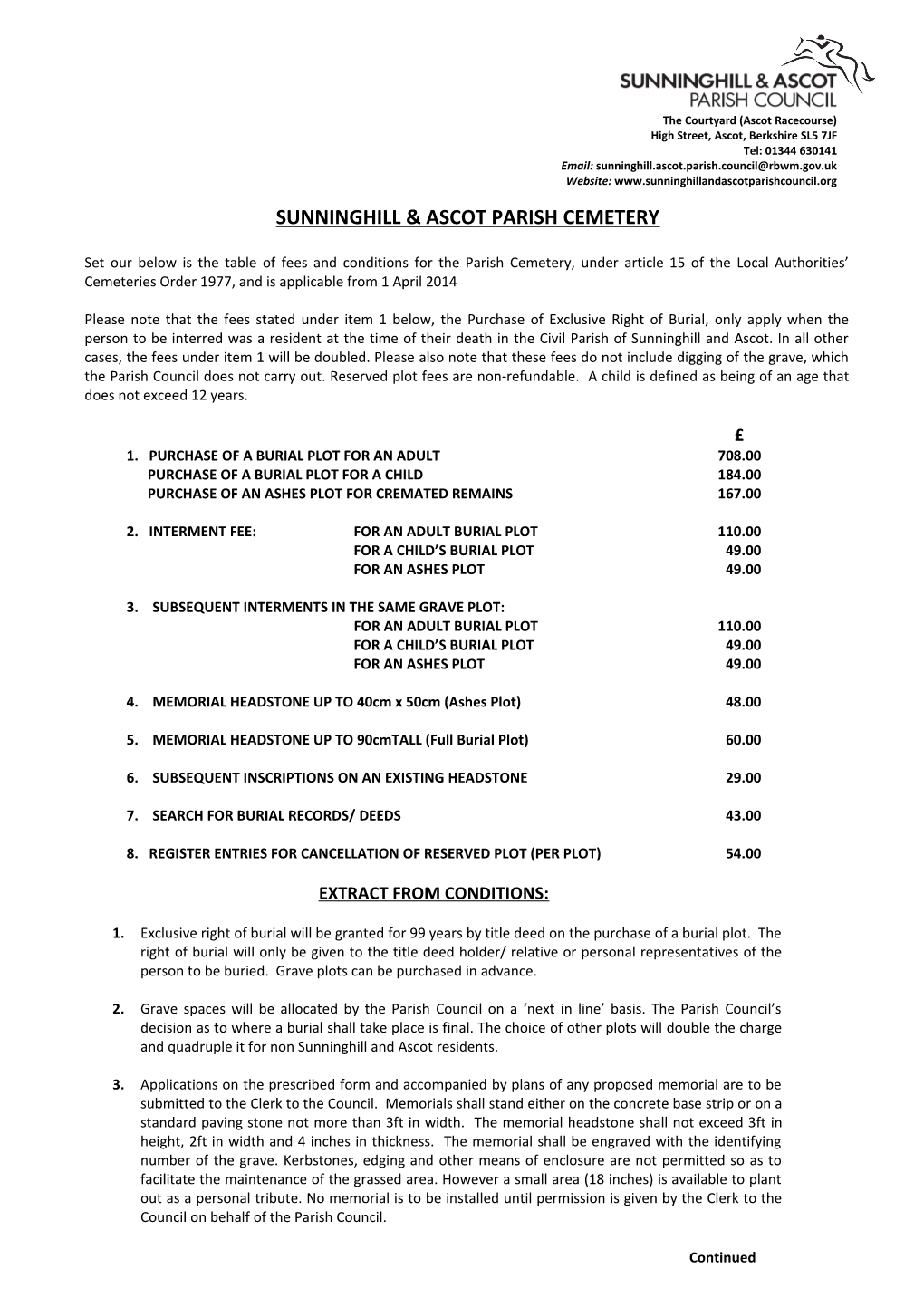 Sunninghill & Ascot Parish Council