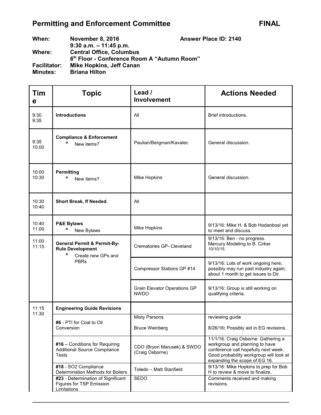 Permitting and Enforcement Committeefinal