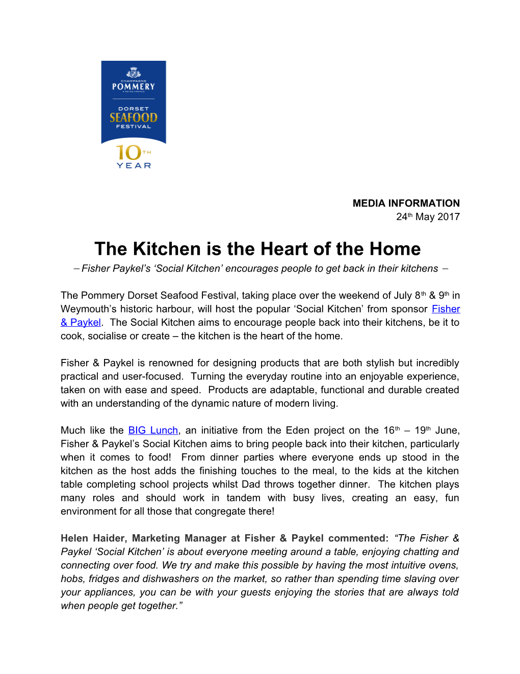 The Kitchen Is the Heart of the Home