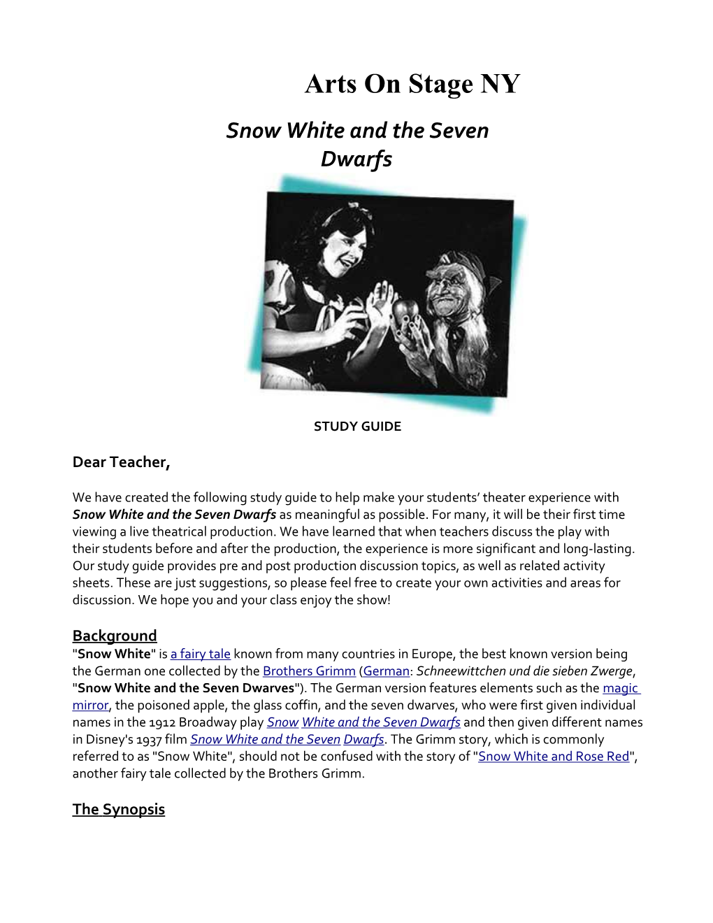 Snow White and the Sevendwarfs