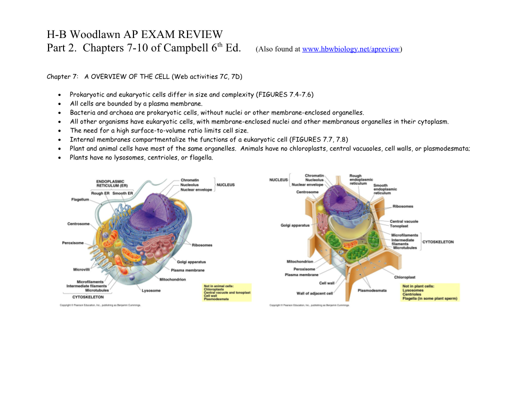 H-B Woodlawn AP EXAM REVIEW