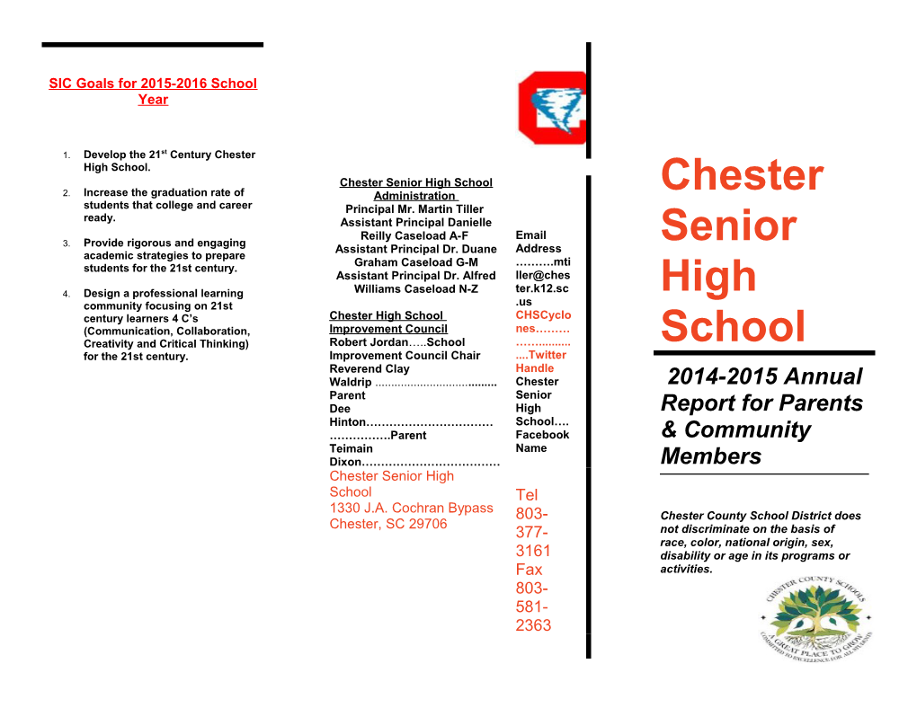 Chester Senior High School
