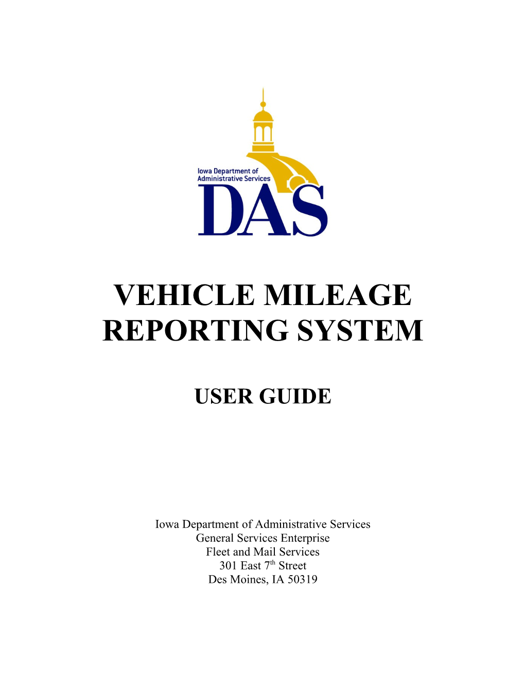 Vehicle Mileage Reporting System