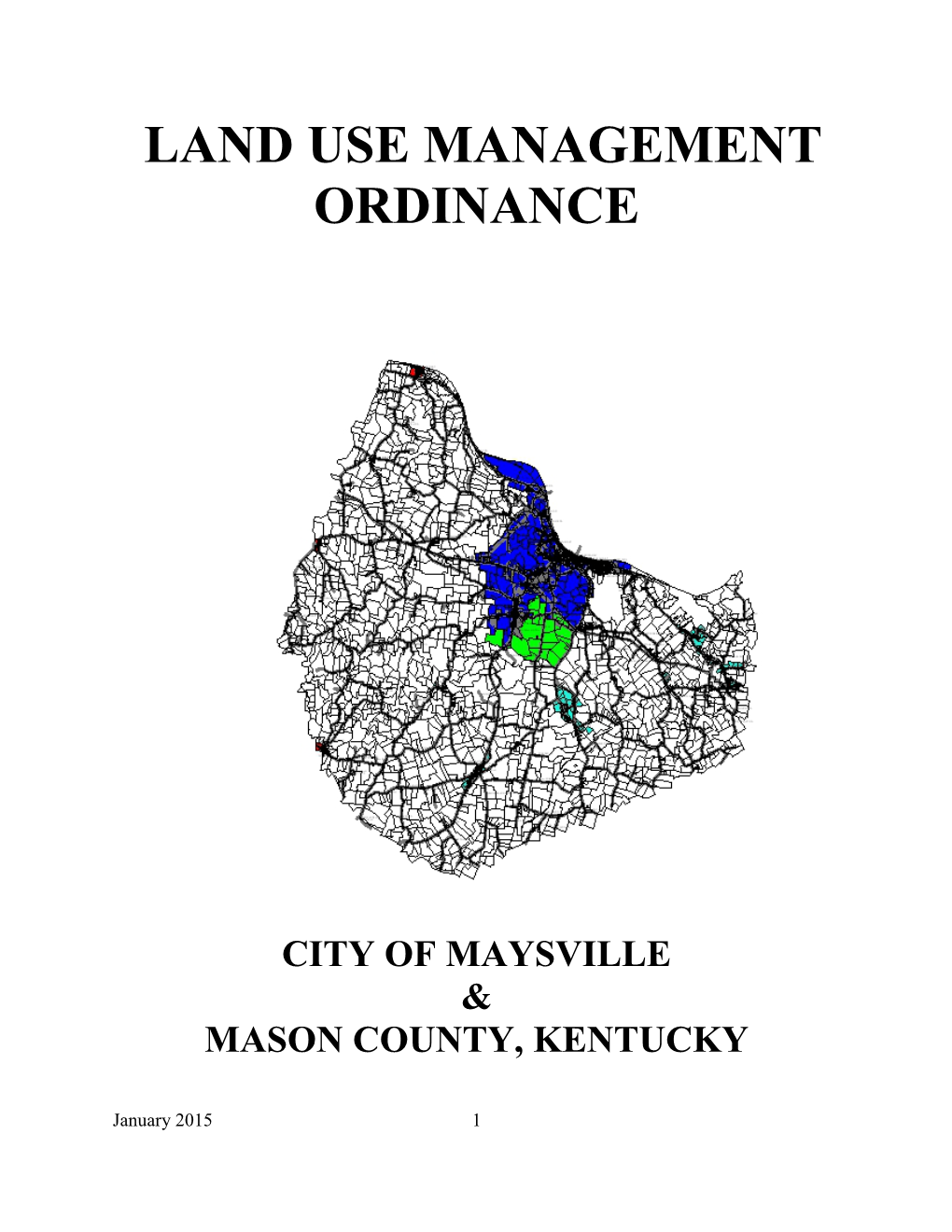 Land Use Management Ordinance