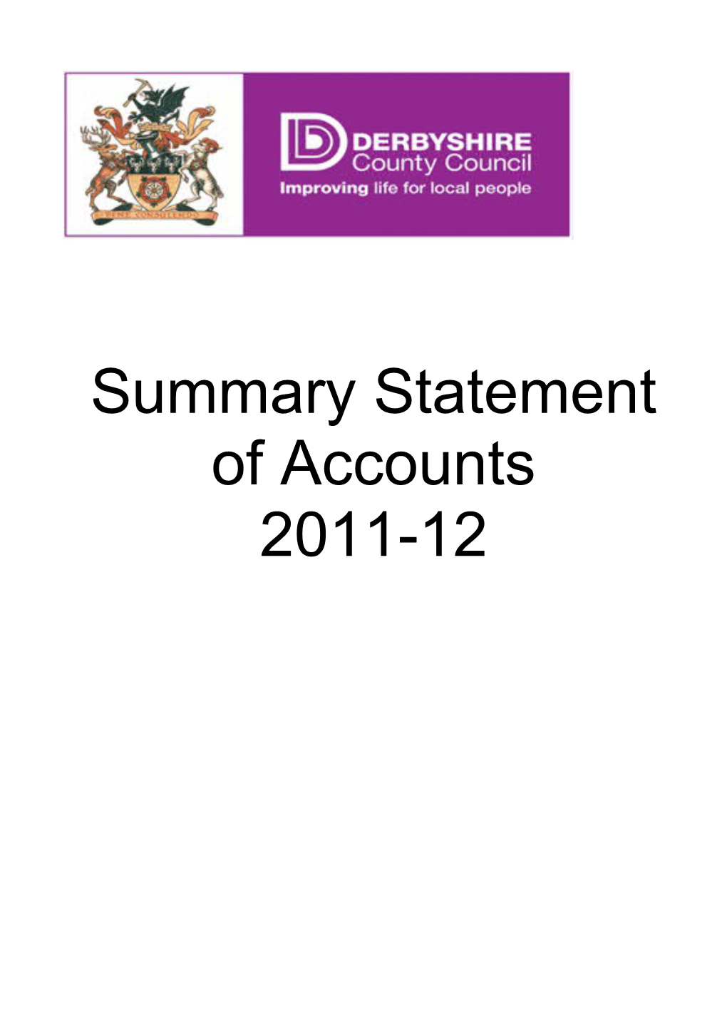 Summary Statement of Accounts 2011-12
