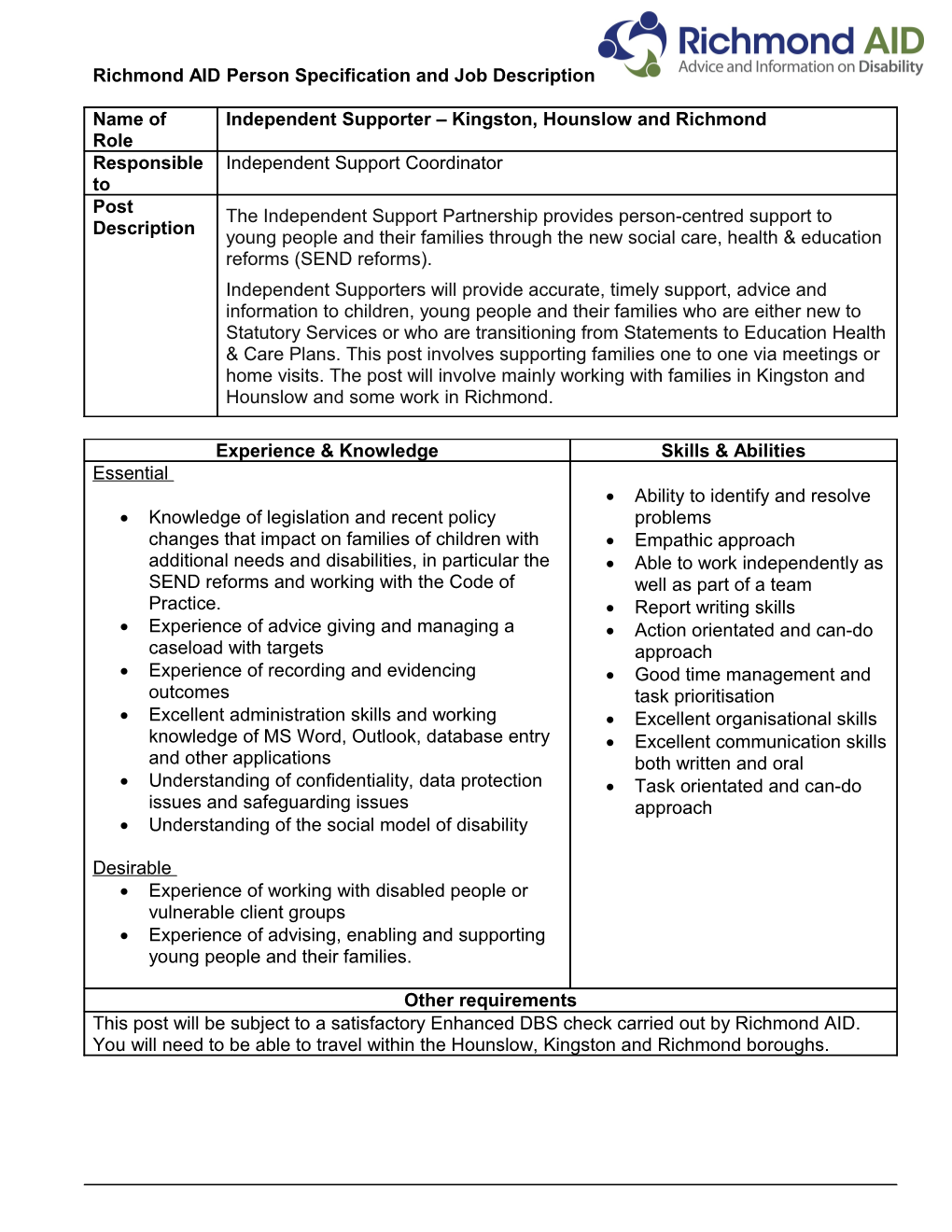 Experience of Advice Giving and Managing a Caseload with Targets