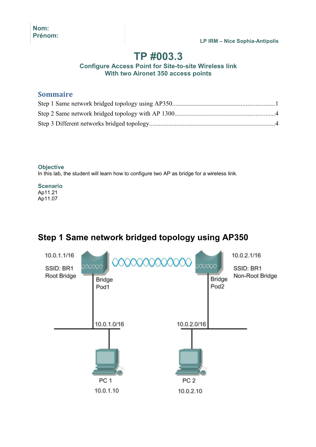 Configure Access Point for Site-To-Site Wireless Link