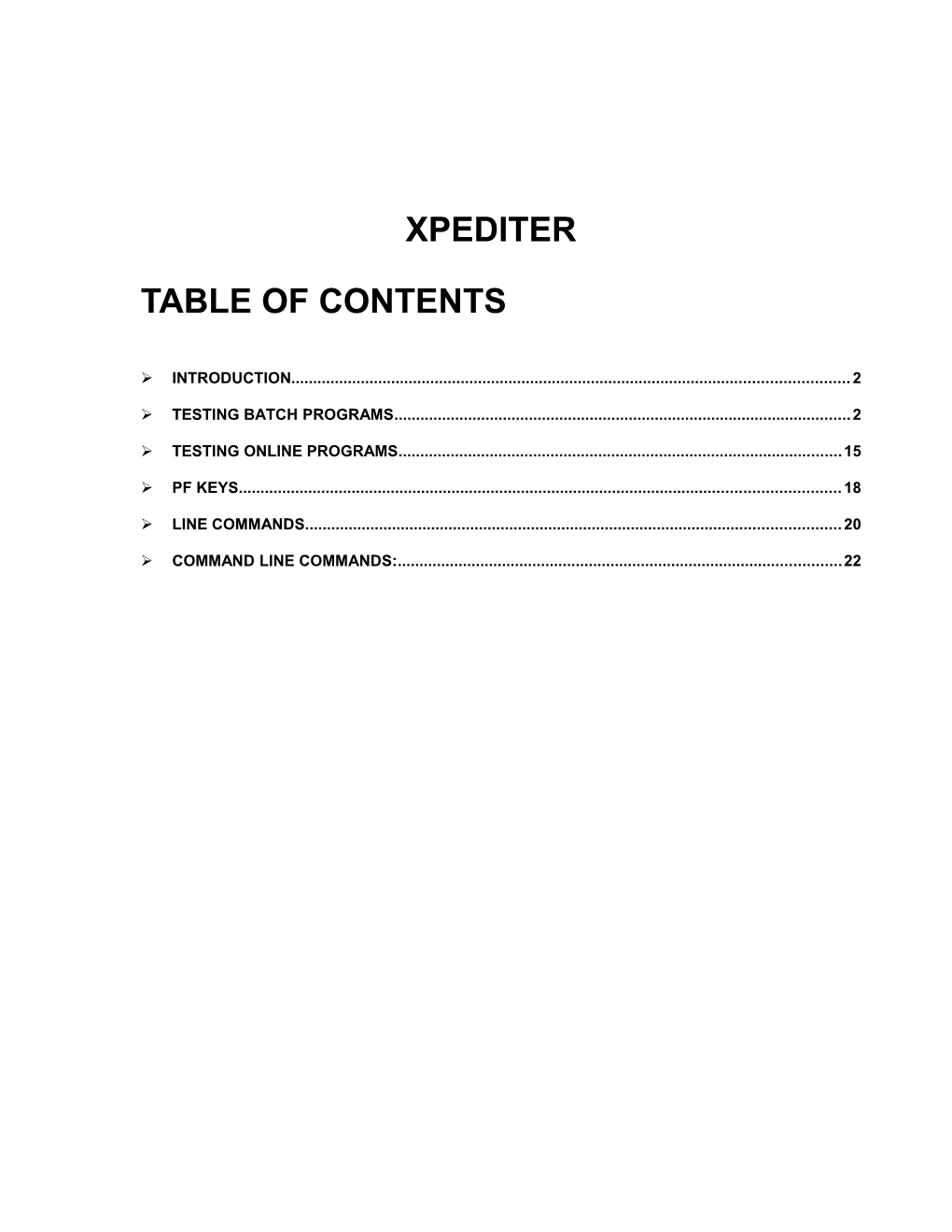 COBOL Programming Standard