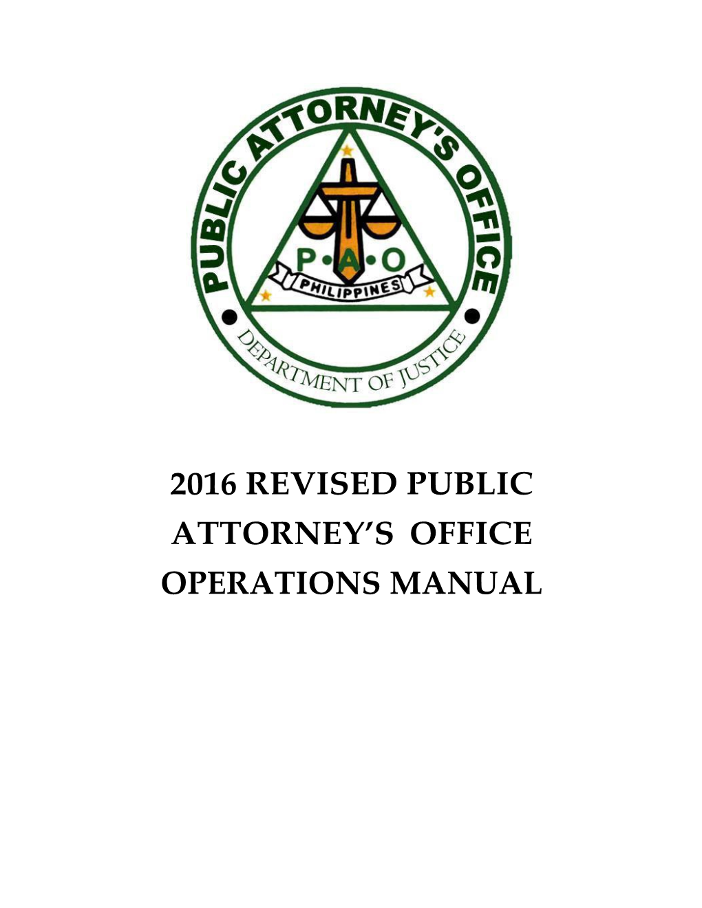 2016Revisedpublicattorney S Officeoperations Manual
