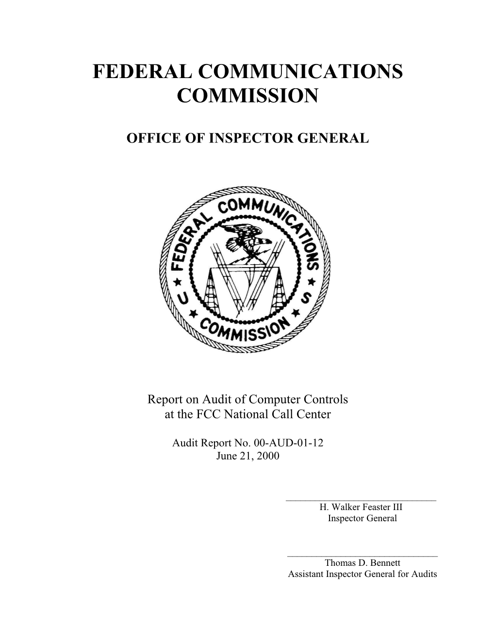 Review of FCC Auctions Security Posture
