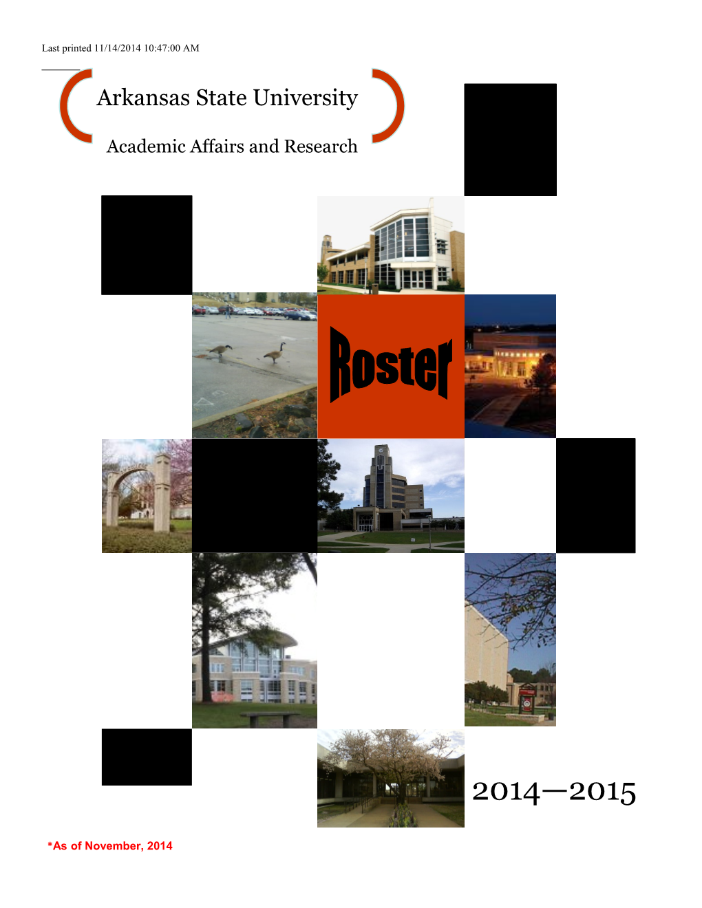 Academic Affairs and Research(Office of the Provost) 5