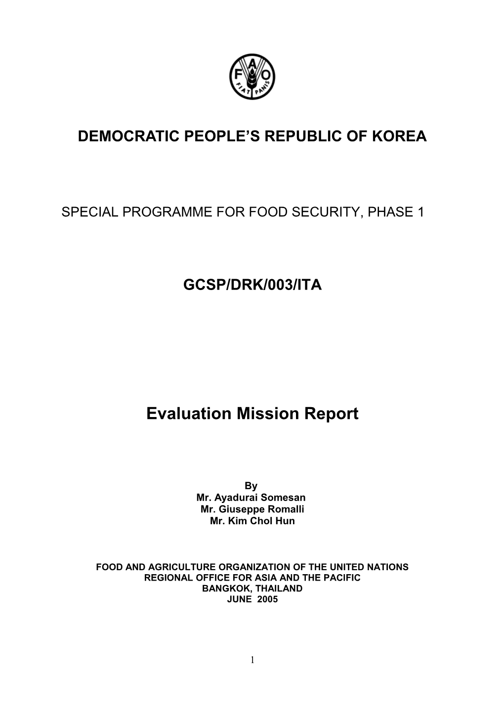 Democratic People S Republic of Korea