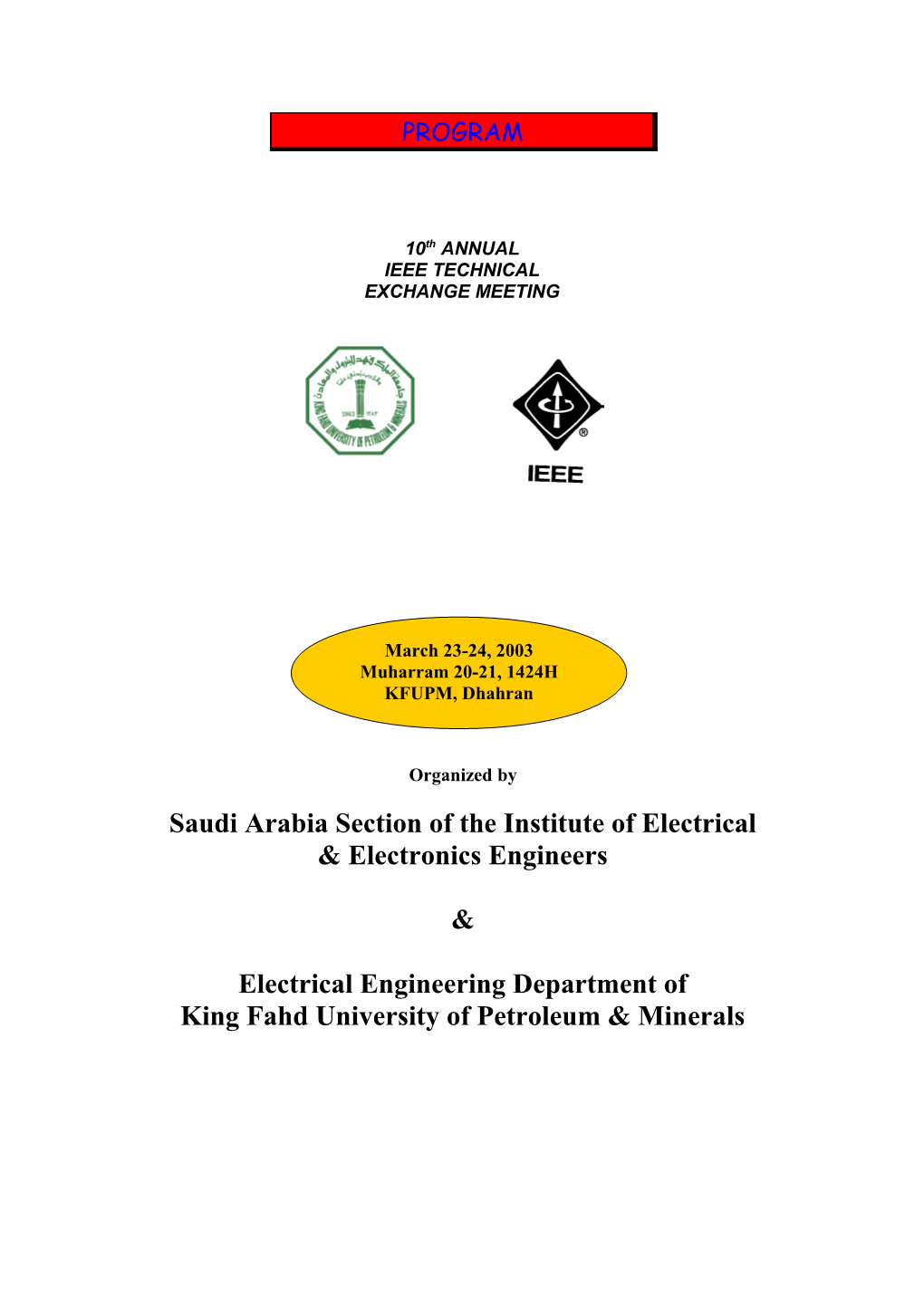 Saudi Arabia Section of the Institute of Electrical