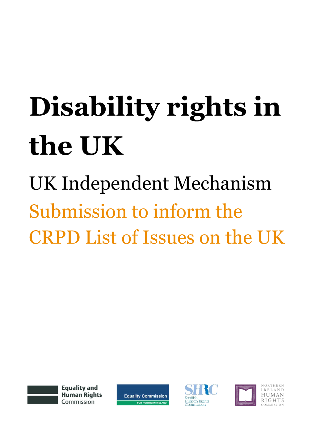 Disability Rights in the UK