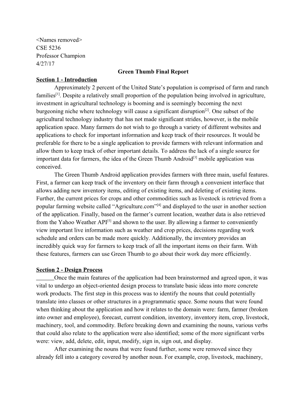 Green Thumb Final Report