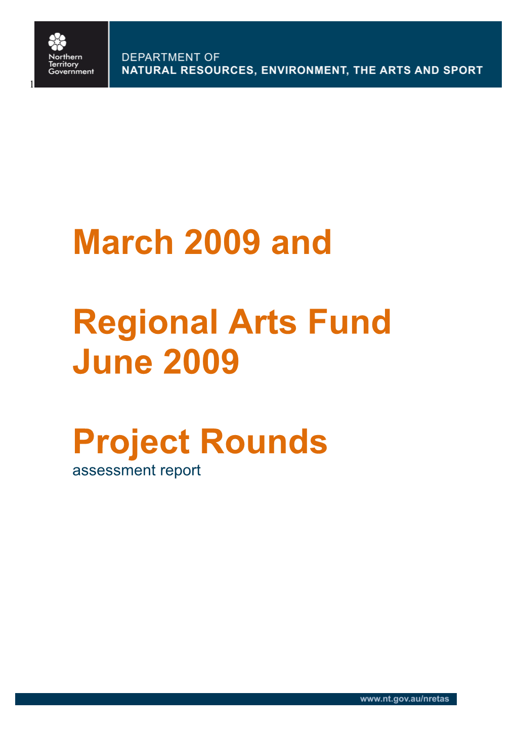 Regional Arts Fund