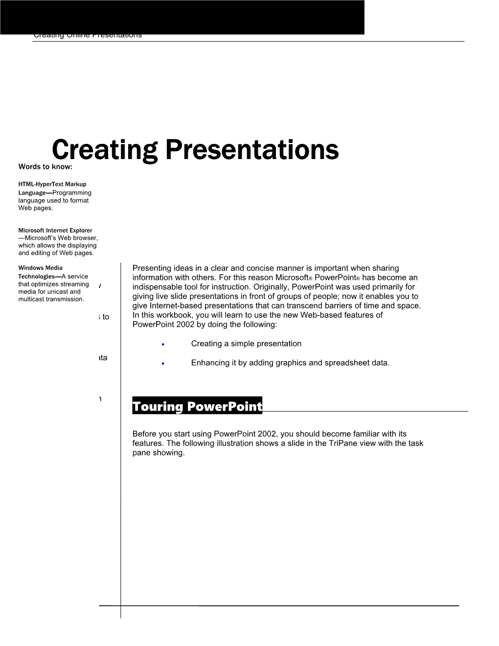 Ceating Online Presentations