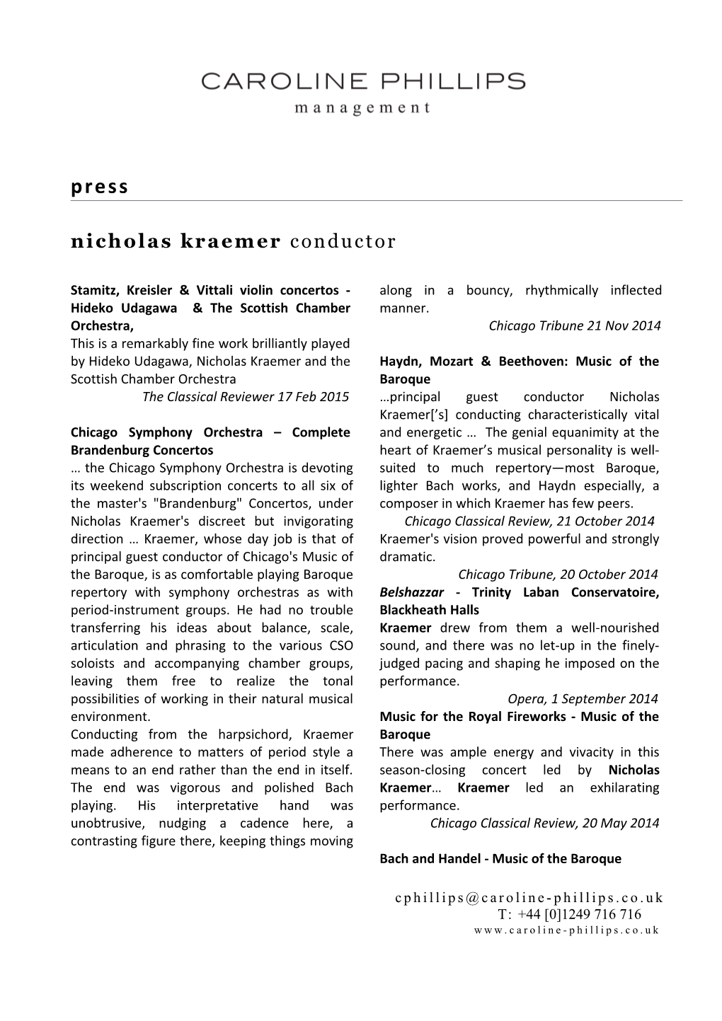 Stamitz, Kreisler & Vittali Violin Concertos - Hideko Udagawa & the Scottish Chamber Orchestra