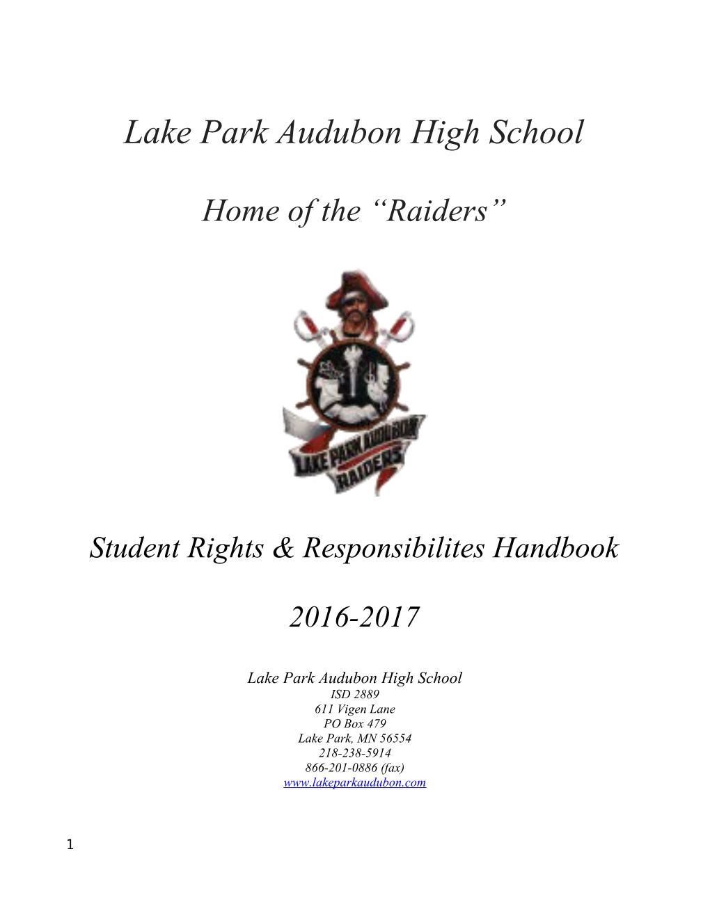 Lake Park Audubon High School