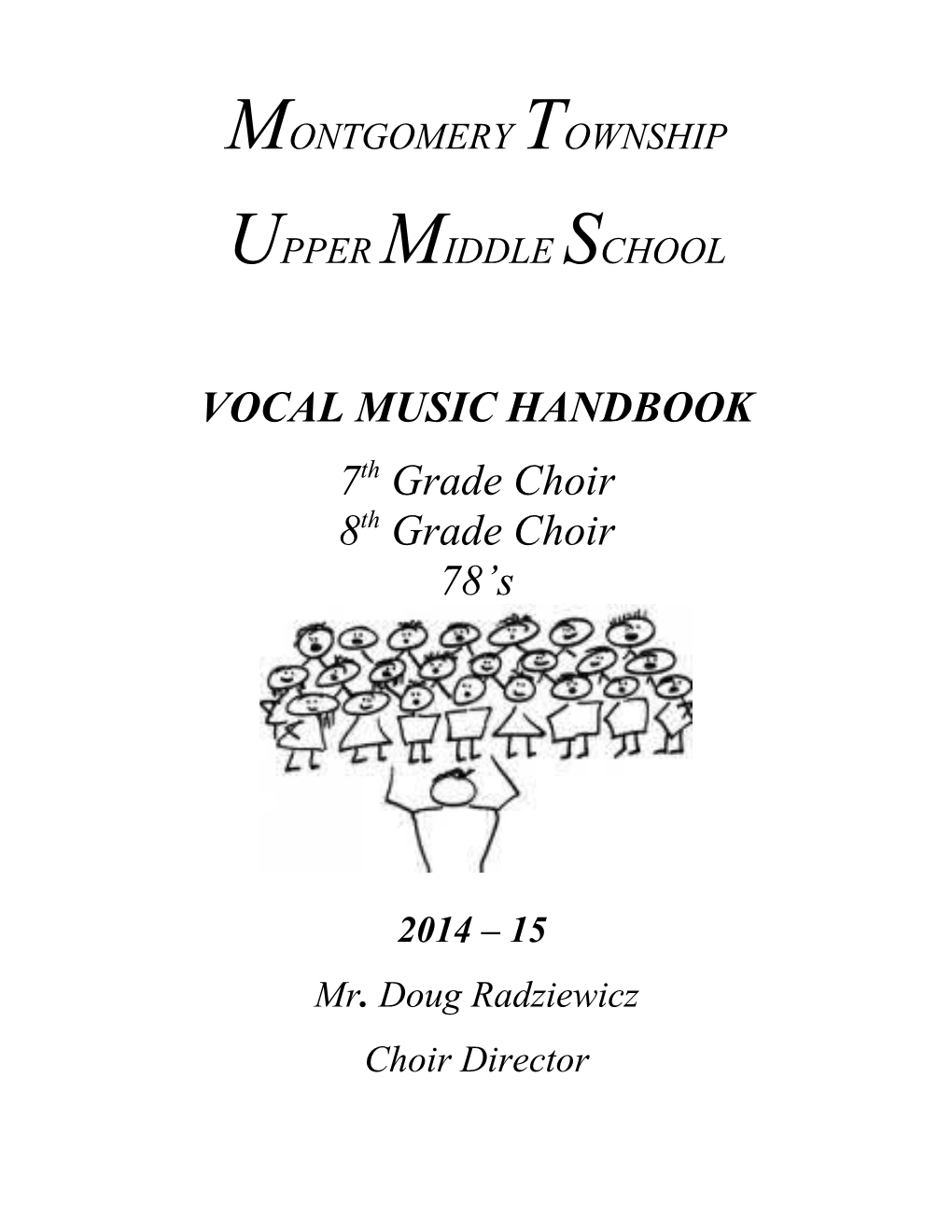 Vocal Music Handbook