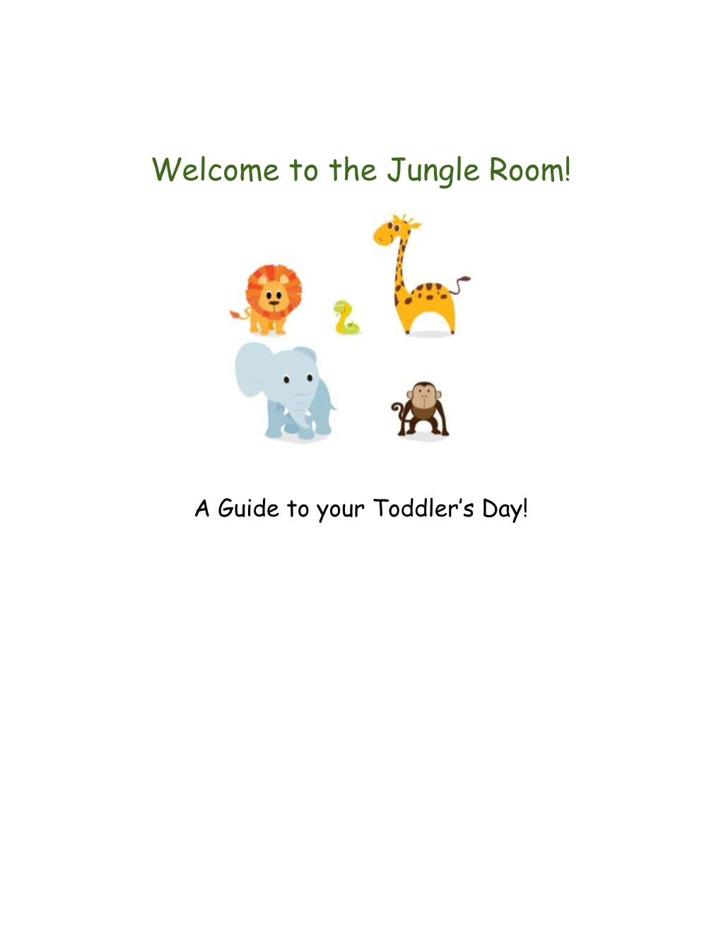 Welcome to the Jungle Room