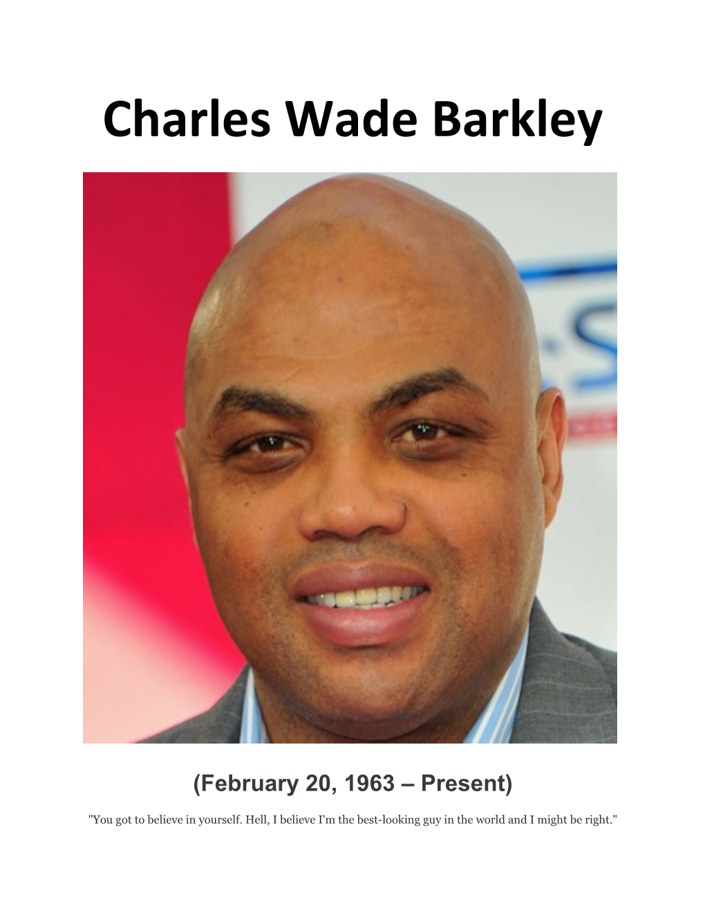 Charles Wade Barkley