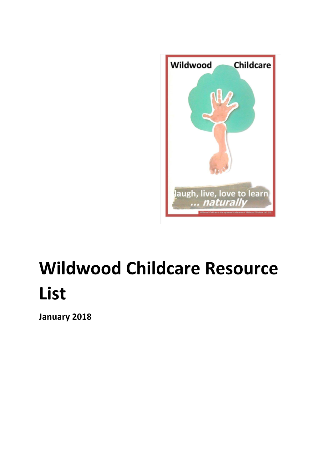 Wildwood Childcare Resource List