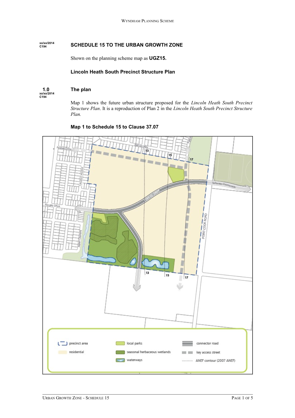 Lincoln Heath South Precinct Structure Plan