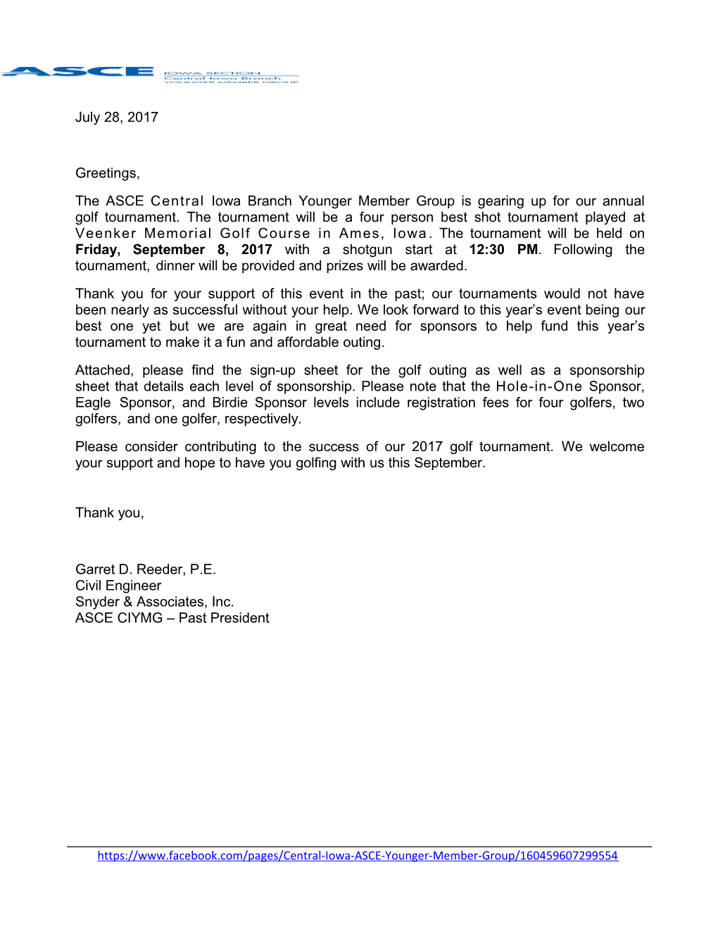 ASCE YMG Golf Outing Letter2014