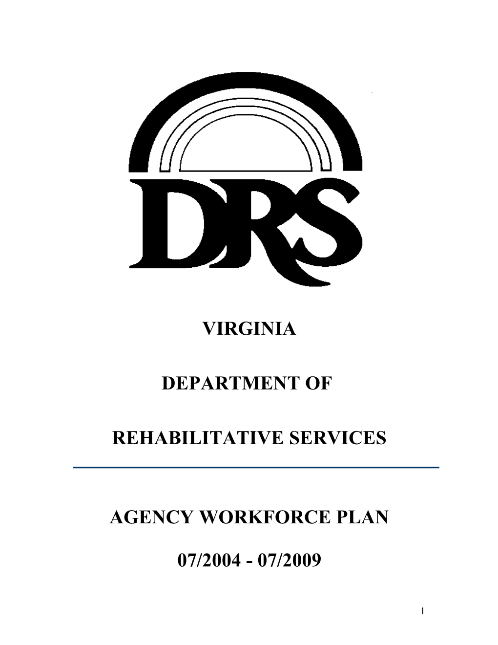 DRS Workforce Plan 2006: Complete Document