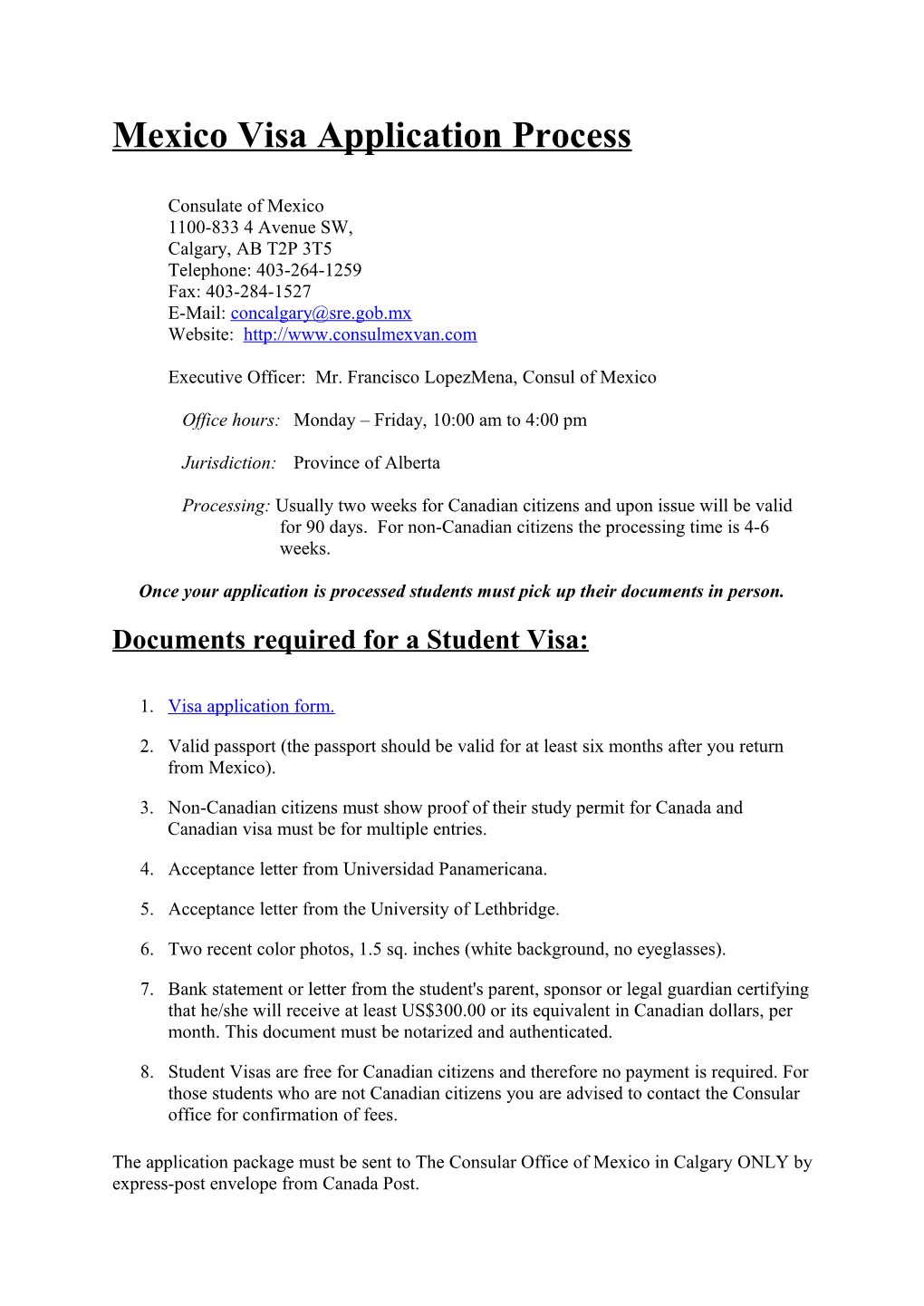 Korean Visa Application Process