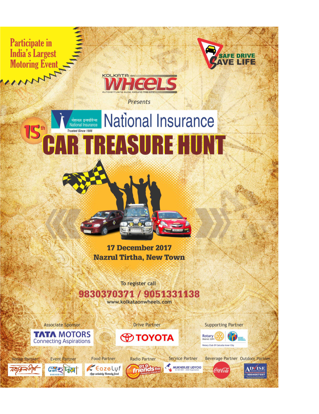 1. Event Name15thnational INSURANCE CAR TREASURE HUNT