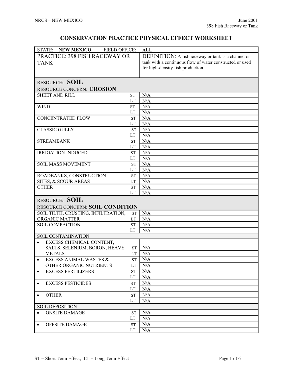 FOTG-Section V - CPPE - 398