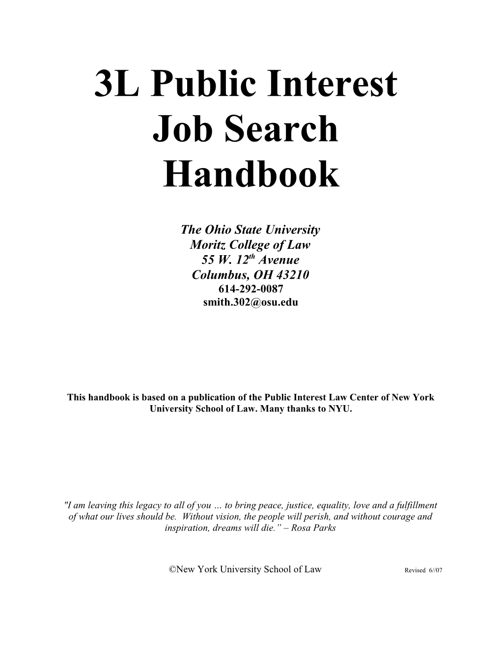3L Public Interest