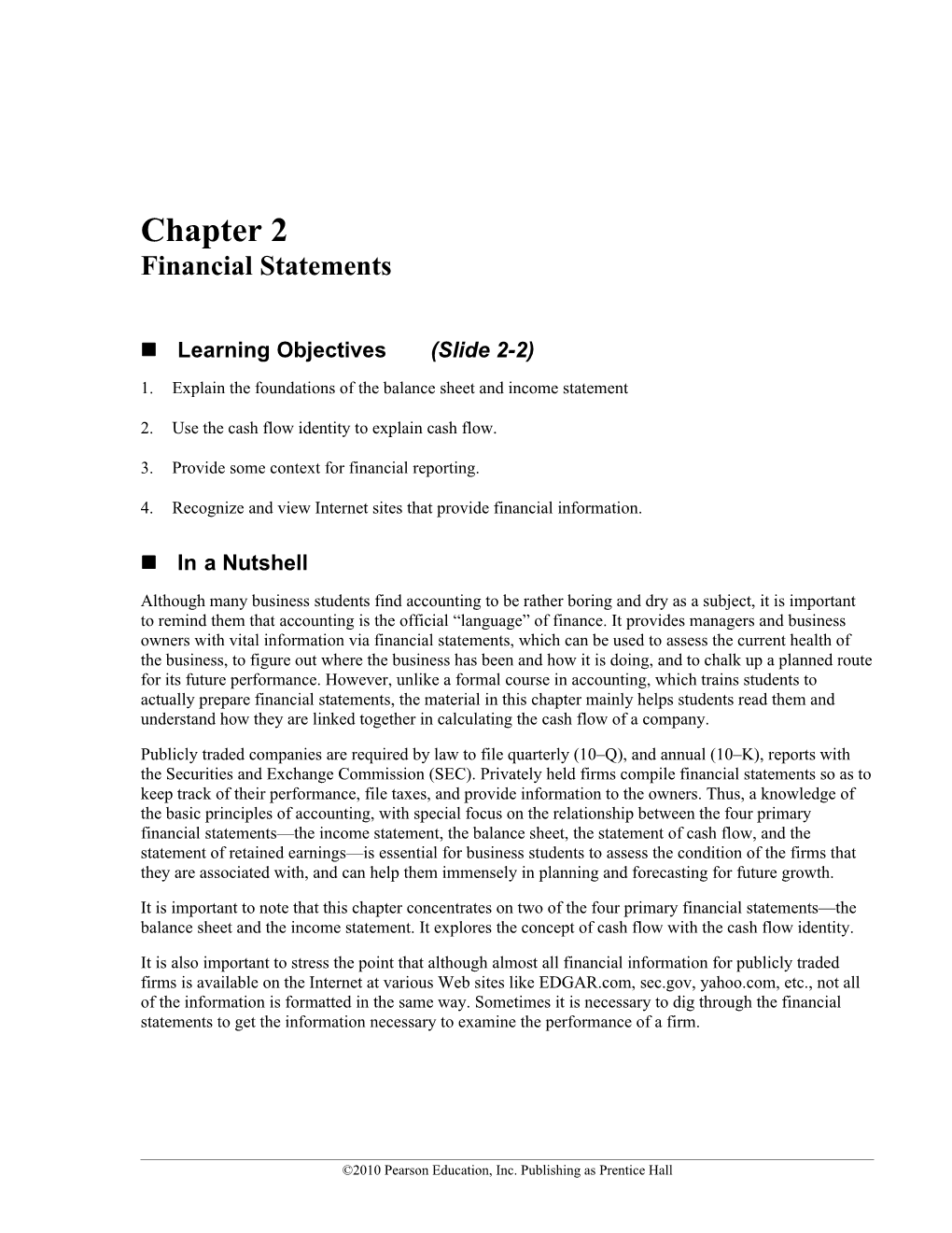 Learning Objectives (Slide 2-2)
