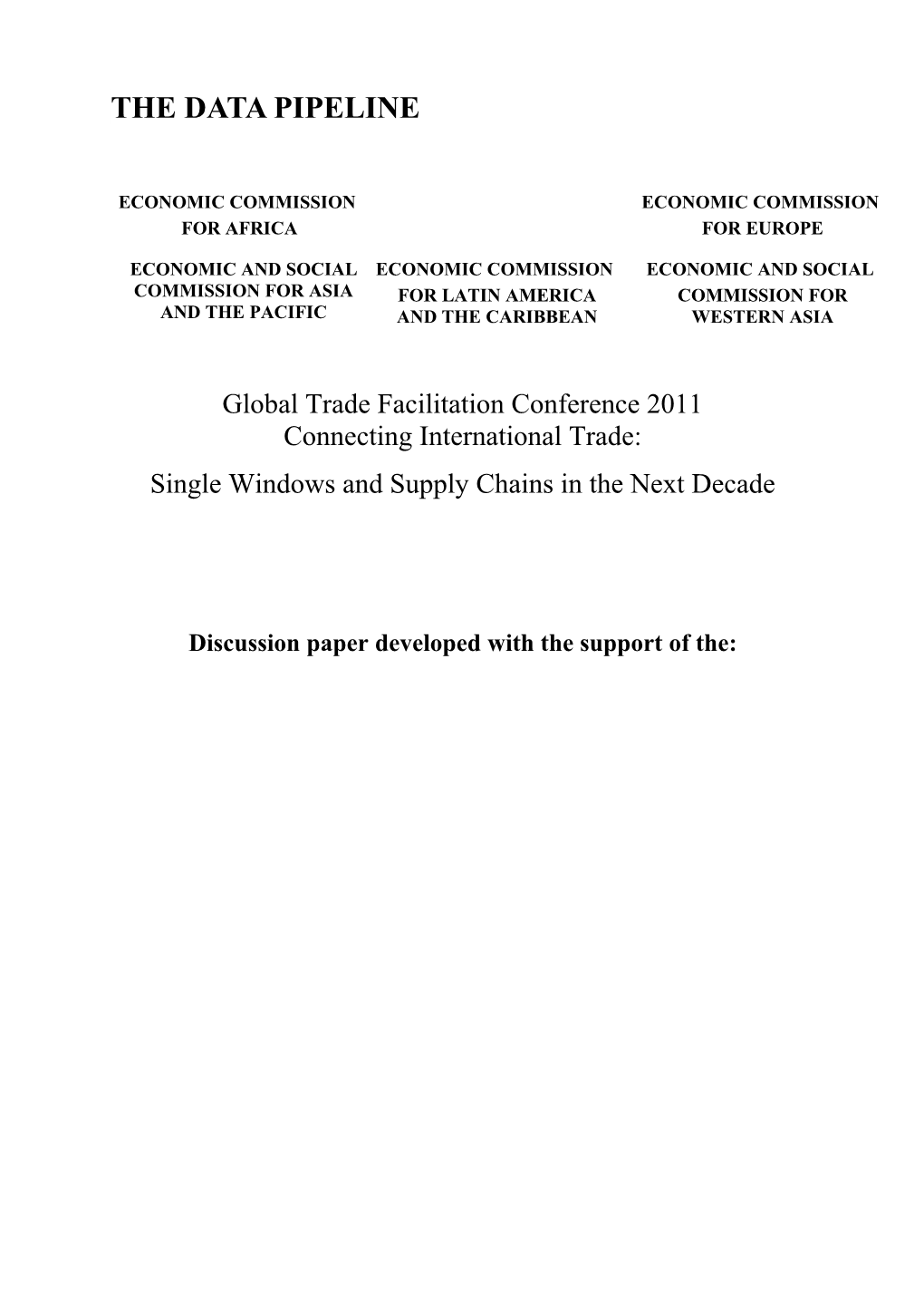 Global Trade Facilitation Conference 2011