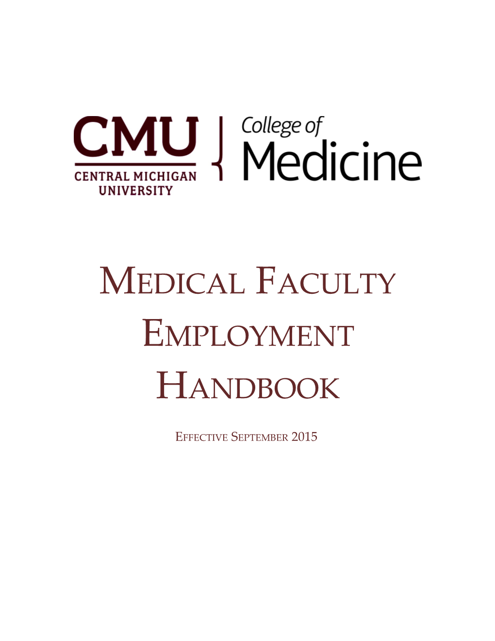 Medical Facultyemploymenthandbook